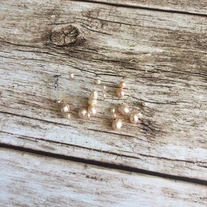 Invisible line freshwater pearl bracelet 8”